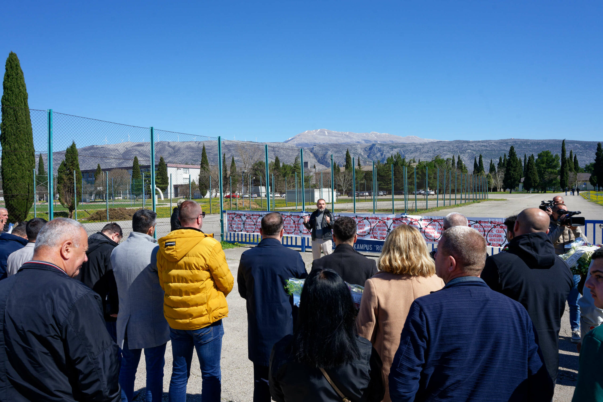 Peace Activists and Veterans from the Region Attend the Anniversary of the Closing of the Heliodrom Camp