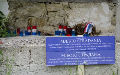 Activists mark sites of suffering in Central Bosnia and around Sarajevo