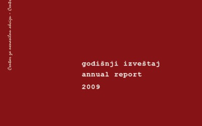 Godišnji izveštaj 2009 – XII