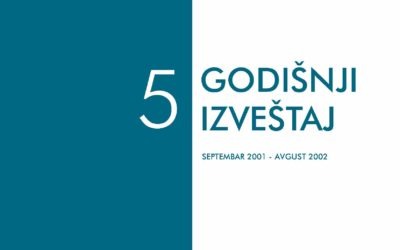 Godišnji izveštaj 2002 – V