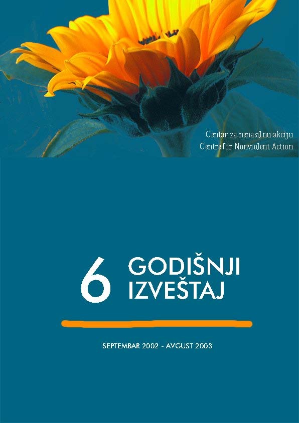 Godišnji izveštaj 2003 – VI