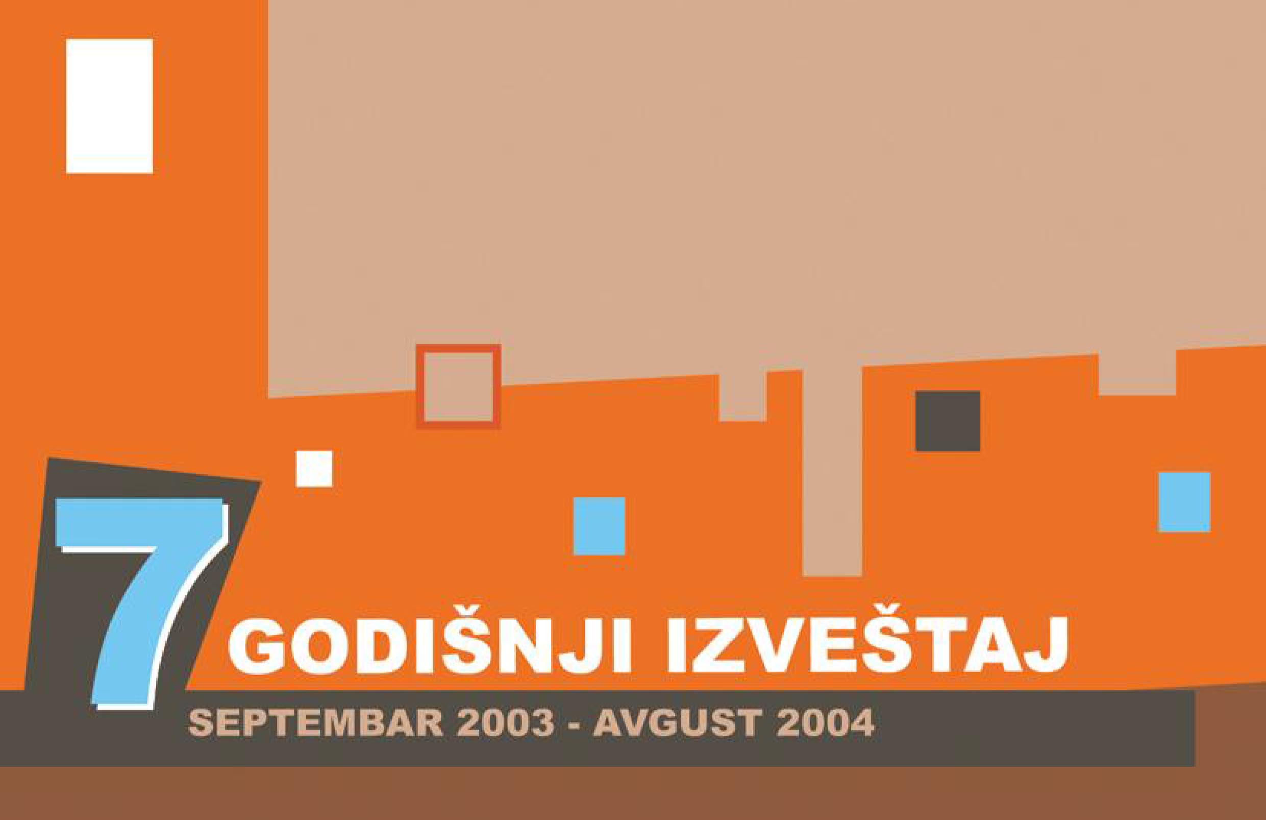 Godišnji izvještaj 2004 – VII