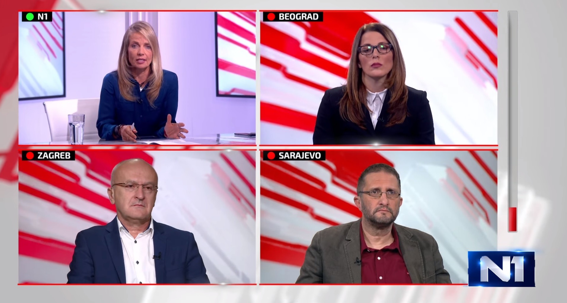 Adnan Hasanbegović u emisiji N1 televizije “Crvena linija”