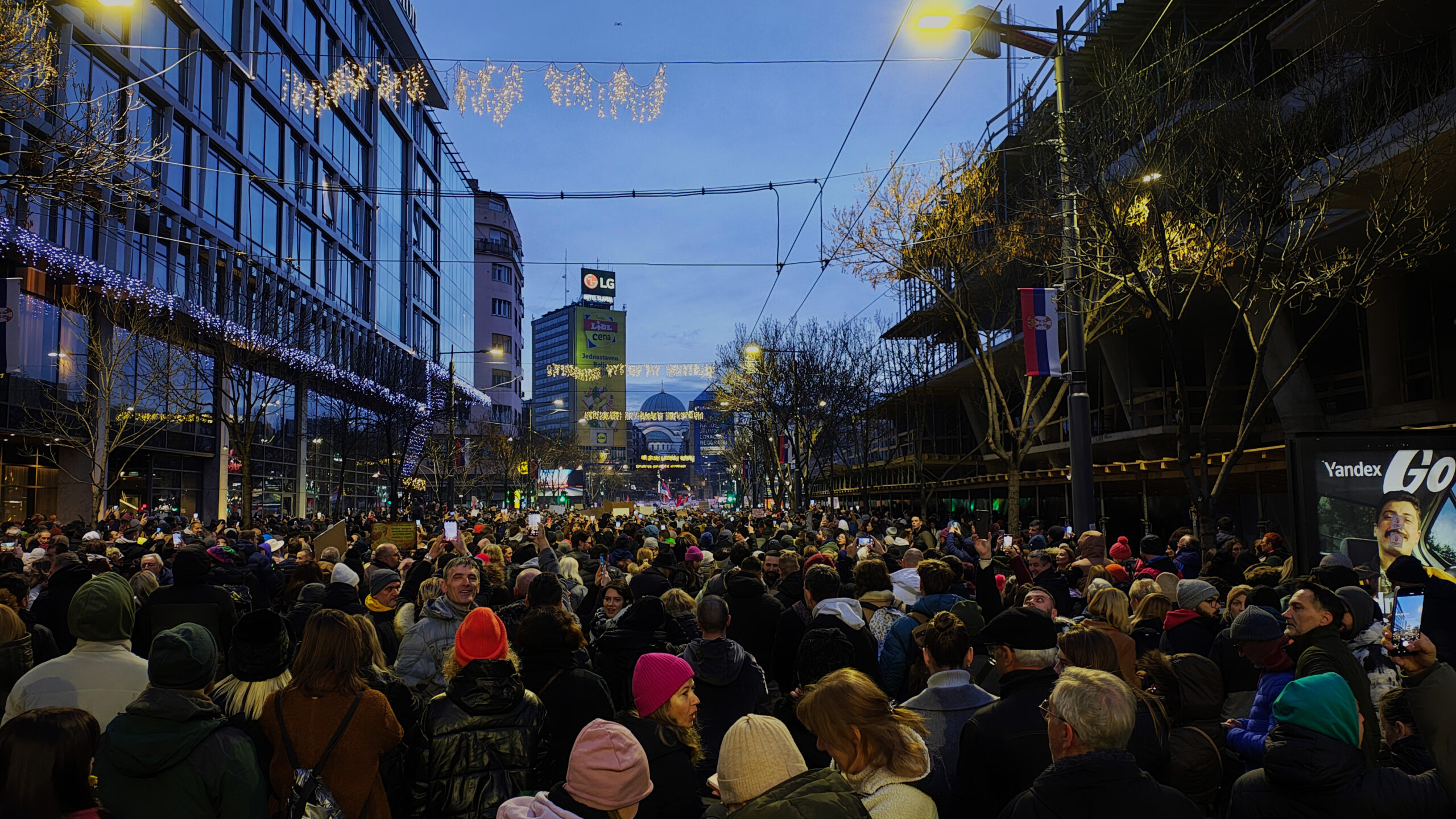 Canopies over the Balkans