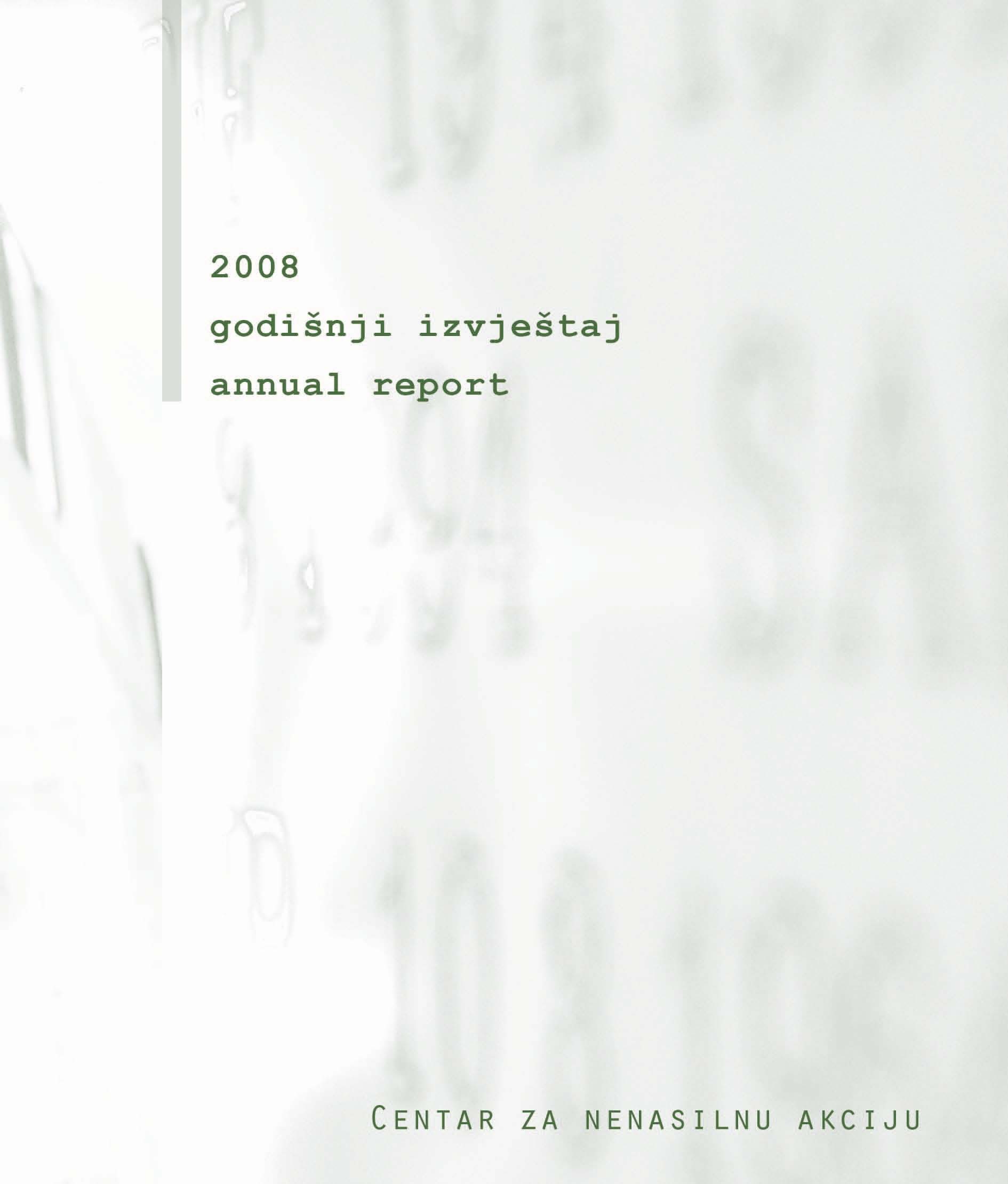 Annual Report 2008 – XI