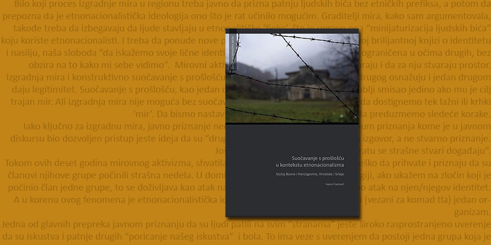 Suočavanje s prošlošću u kontekstu etnonacionalizma